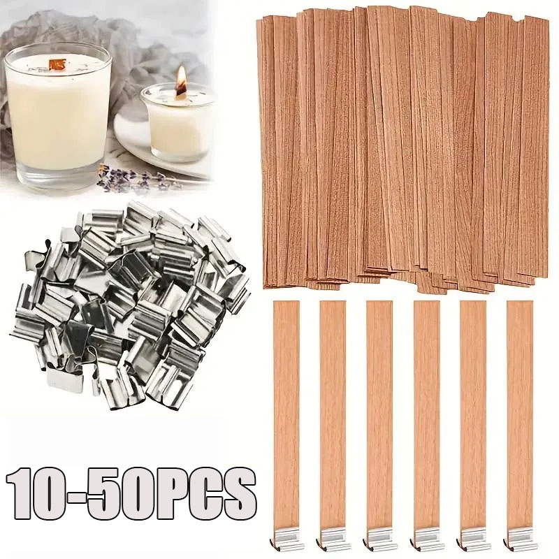 Wood Wick Crackle - Pavios de Madeira para Velas com