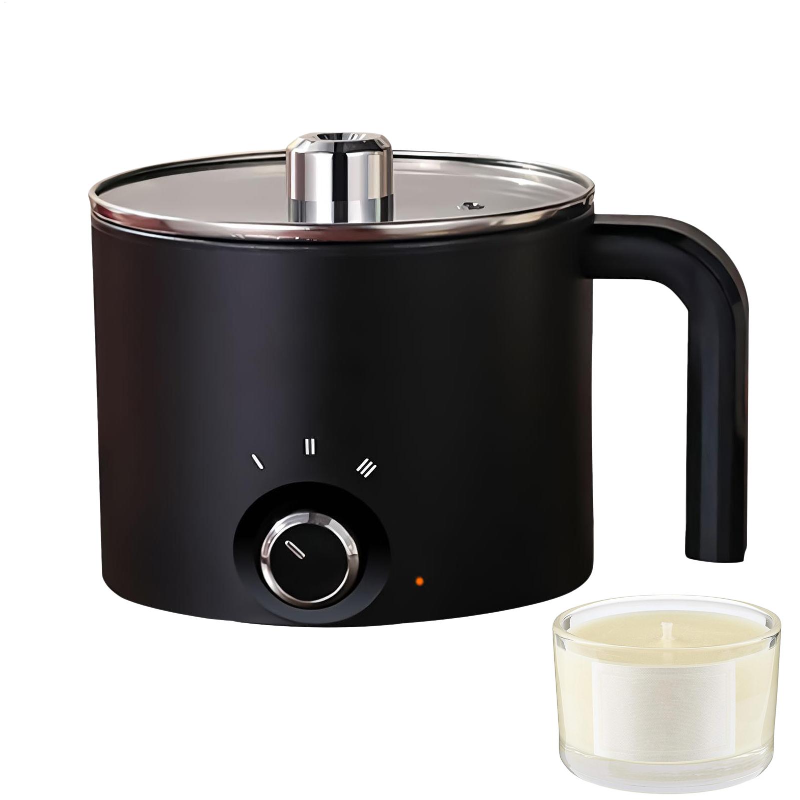 Candle Making Set - Panela Elétrica de Aço Inoxidável Antiaderente