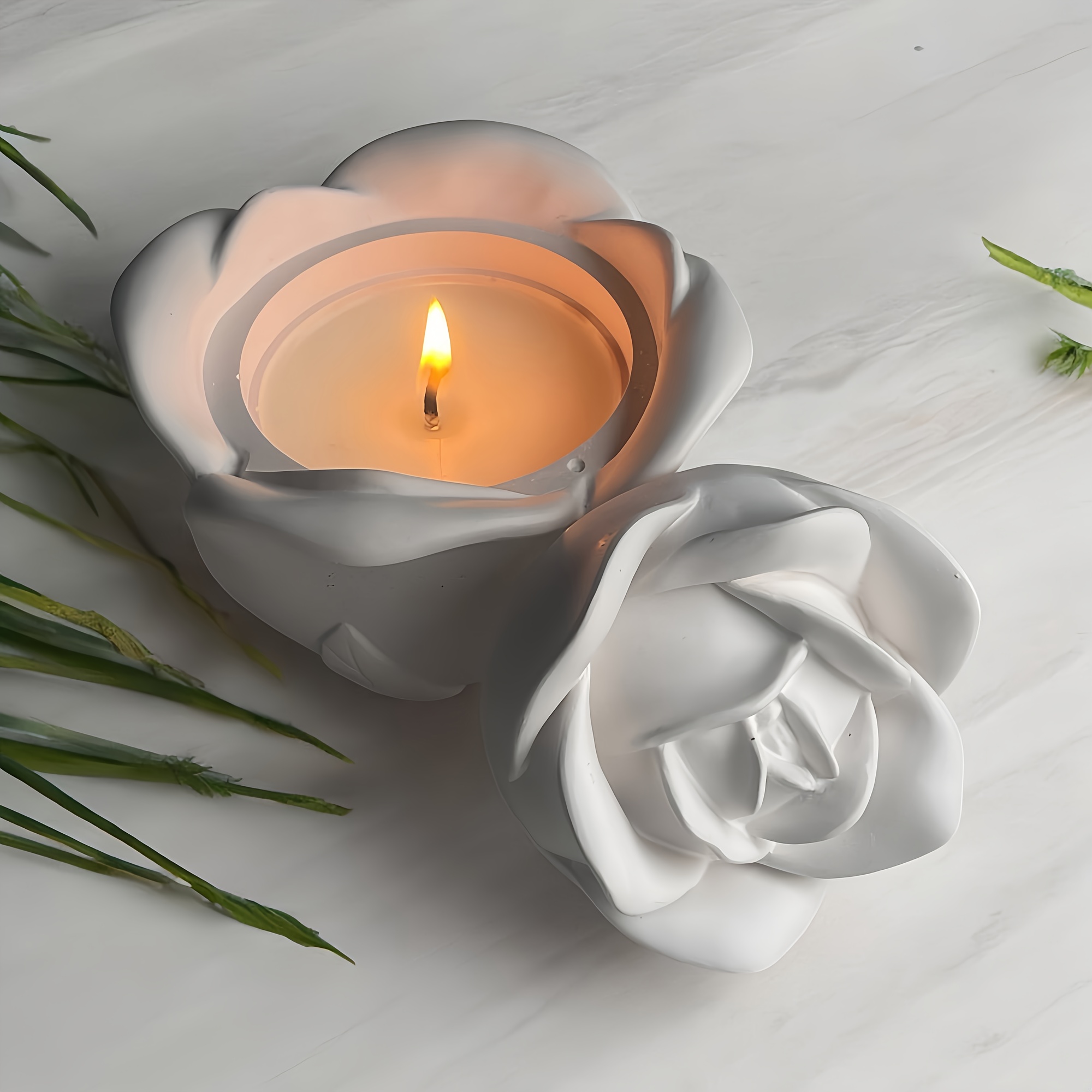 Conjunto de 2 peças de moldes  - Candle Making Set avaliação e preço